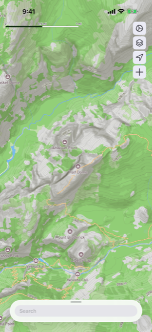 Topographic map of the Mälaren region