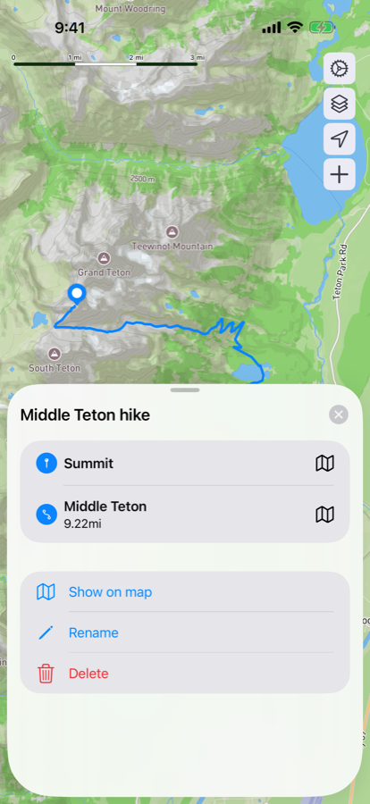 Imported Kungsleden GPX route